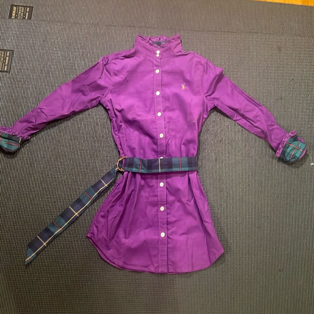 Ralph Lauren Purple Shirtdress